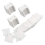 300Pcs Embroidery Floss Bobbin, Organizer,Plastic Thread Card for Holder Sewing 2