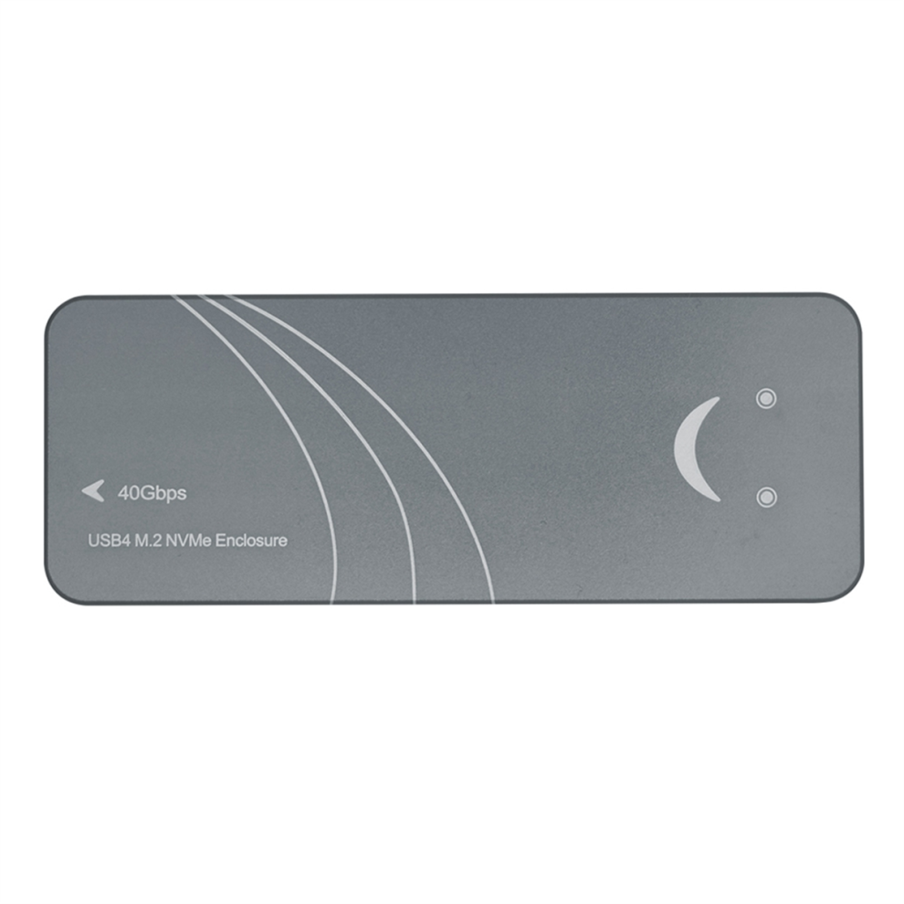 Photos - Drive Case USB 4.0 SSD M2 NVME HDD Enclosure 40Gbps 4TB M-Key B+M-Key Aluminum External Case Support M.2 2280 Hard Disk