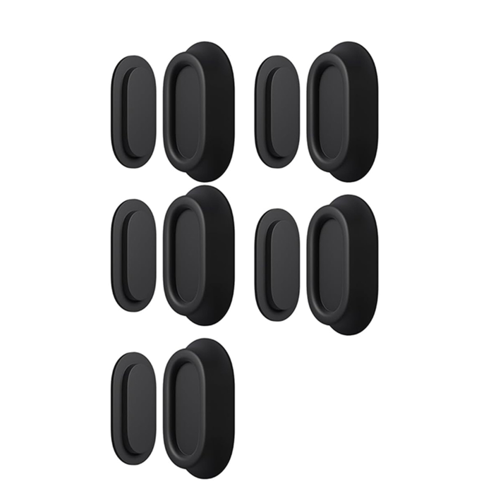 5 Pack Magnetic Remote Control Holder Wall Mount, Silicone Organizer Adhesive Tv Charger 4852867441818