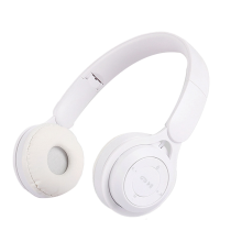Zestaw słuchawkowy Bluetooth Y08 z pałąkiem na głowę, bezprzewodowy, przenośny, składany, dla dzieci, biały