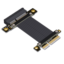 Przewód przedłużający PCI-E X4 do PCI Express Riser, konwerter, adapter, obsługa karty sieciowej SSD USB 10 CM