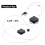 Retractable Remote Control Tethers, Cable Lock , 6.6Ft /2M Security for TV and DVD 2 Pcs 5