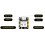 Per XIAO ESP32C6-2.4 GHz WiFi 6, Bluetooth 5.3 per Zigbee Thread (802.15.4), ESP Rain Maker, IoT, 3 pezzi 8