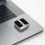 Mini Square Mouse Wireless Computer 3 Mode BT/2.4G/USB Capacitive for PC Laptop Notebook Desktop Silver 9