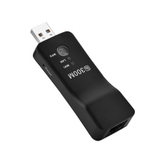 Wireless USB Universal 300Mbps für Smart TV Wifi Repeater Adapter Ethernet Netzwerk