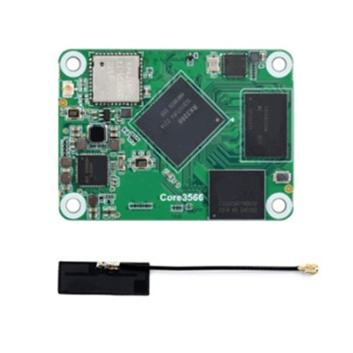 Core3566 Module, Rockchip RK3566 Quad-Core Processor, for CM4,4GB+ 32GB Emmc with Wifi 1