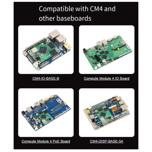 Core3566 Module, Rockchip RK3566 Quad-Core Processor, for CM4,4GB+ 32GB Emmc with Wifi 2