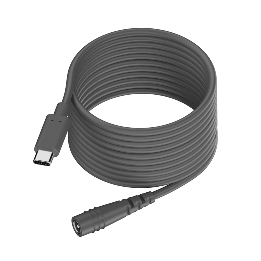 For Mini Usb C To Dc Female Cable Overload Short Circuit Protection Type-C Replacement 5 Meters 4852867465098