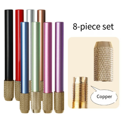 8 farbe Optional Metall Bleistift Extender Verschiedene Stift Arten für 2