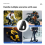 Telecomando per manubrio per casco, auricolare, IP6 Bluetooth 5.3, controller per telefono wireless 11