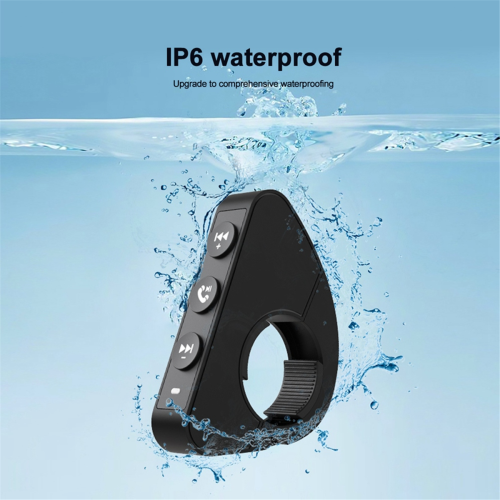 Telecomando per manubrio per casco, auricolare, IP6 Bluetooth 5.3, controller per telefono wireless 2