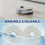 For S10 Plus+ Robot Vacuum Cleaner Accessories Main Side Brush Filter Mop Pads Kits 3
