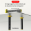 Tile Leveling Ruler Horizontal Bubble Lay Floor Tiles Gradienter Suspended Paving 4