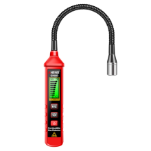 Detector portátil de fugas de gas GN803, comprobador de metano y combustible, analizador de concentración de gases portátil.