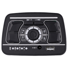 Panel de control central para coche eléctrico infantil con Bluetooth, monitor de potencia musical multifunción, estilo 1
