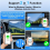 WIFI6 Dual Interface Wireless CarPlay Adapter 2In1 CarPlay+Android Auto USB-A and USB-C for Wireled to 10