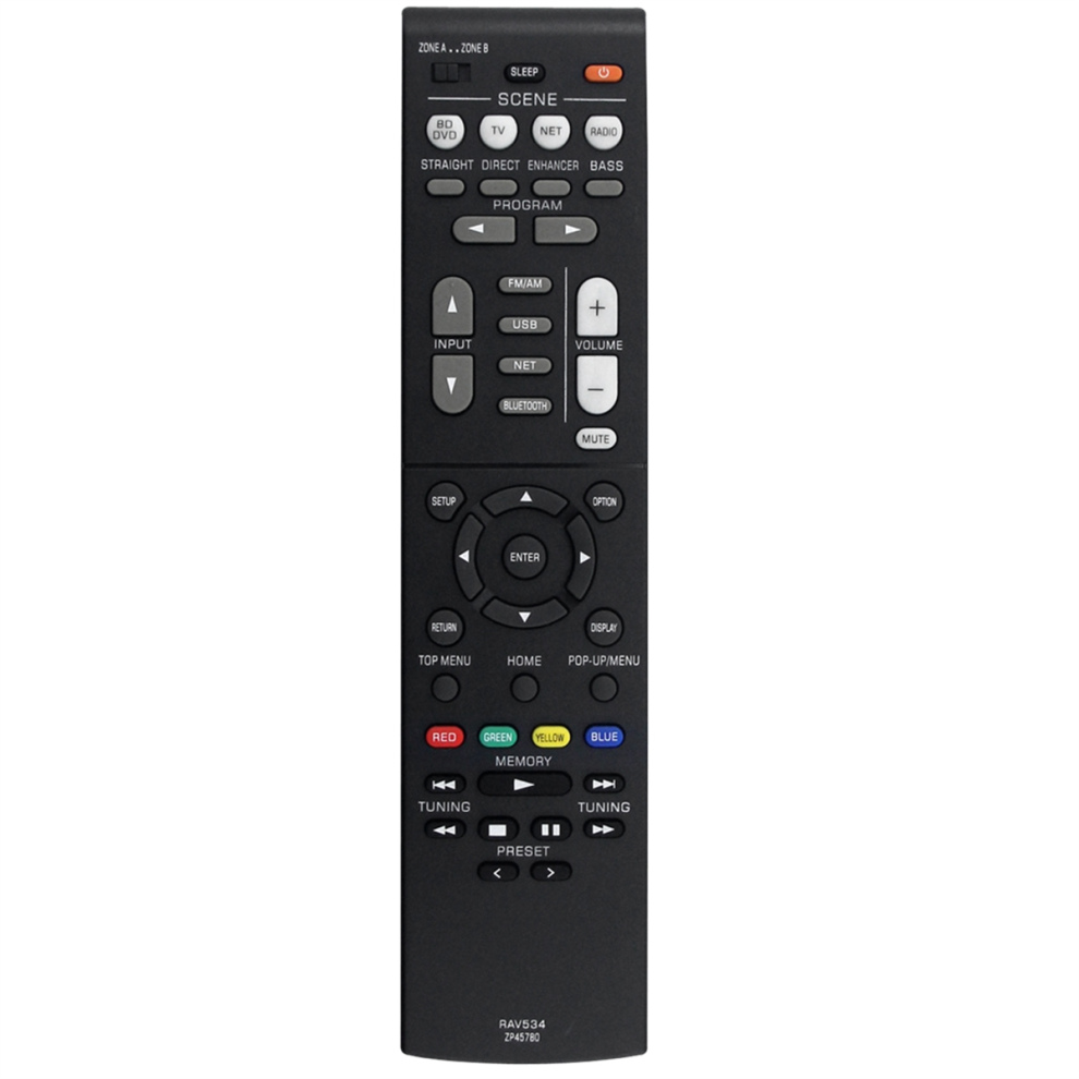 Replace Rav534-Zp45780 Remote Control For Av Receiver Rx-V485 Rx-V479 Rx-V579 -4068 Rx-V481 Rx-V581 4852867468389