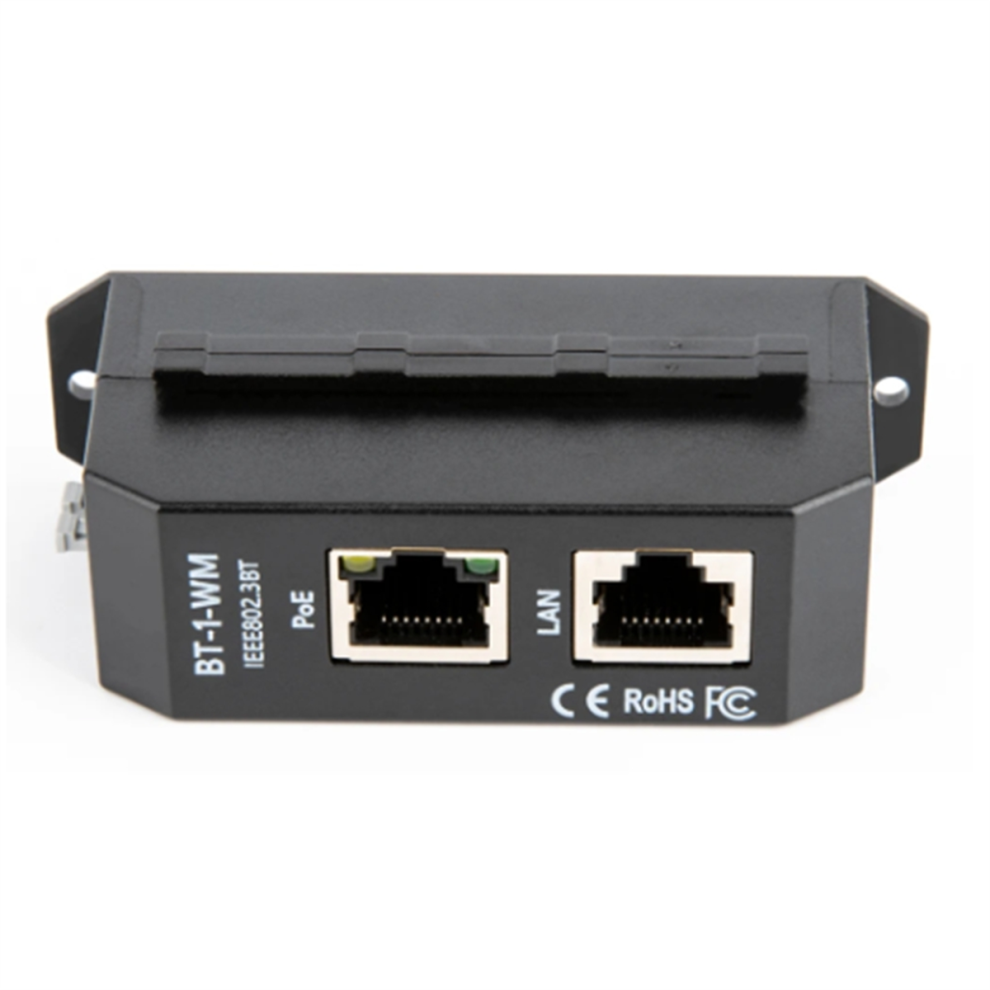 Din Rail Single Port 2.5 Gigabit Poe Injector 802.3Af/At/Bt Negotiation Up To 90W Output Poe++ For Ptz Ip Camera 4852867475325