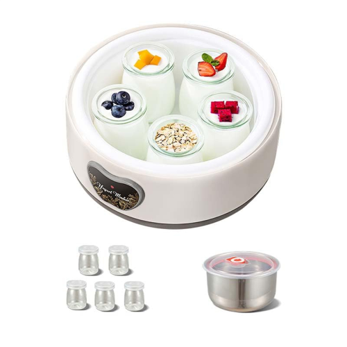 Yogurt Maker 36 Hour with Adjustable Temperature & Time Control,MultiFunction Electric Machine Eu Plug