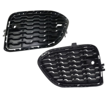 Parachoques delantero izquierdo y derecho cerrado con rejilla M y marco de faros antiniebla para X3 F25 X4 F26 51118056942 51118056941