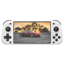 R50S Retro Handheld Game Console 15000 64GB Linux Systeem 5.1inch IPS Scherm Dual Player Online Gaming Wit
