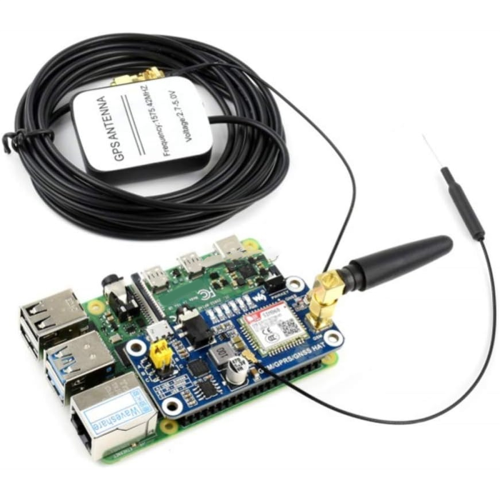 For GSM/GPRS/GNSS Bluetooth HAT Module SMS GPS UART Based on SIM868 for 4B/3B/3B+/2B/Zero/Zero 1