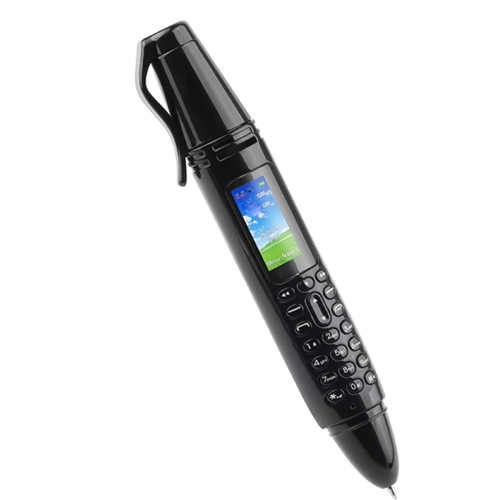 Pen Type Mini Mobile Phone 0.96 Inch Screen Gsm Bluetooth-Compatible Camera Dialer with Flashlight Function