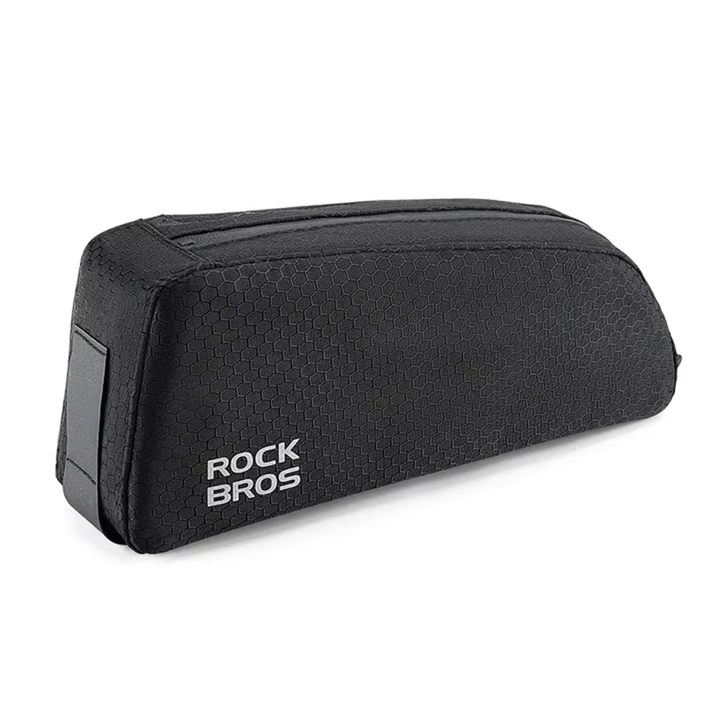 Photos - Bike Bag Waterproof Cycling Frame Bag - Reflective, High Capacity, & Road Bike Pannier for Top Tube