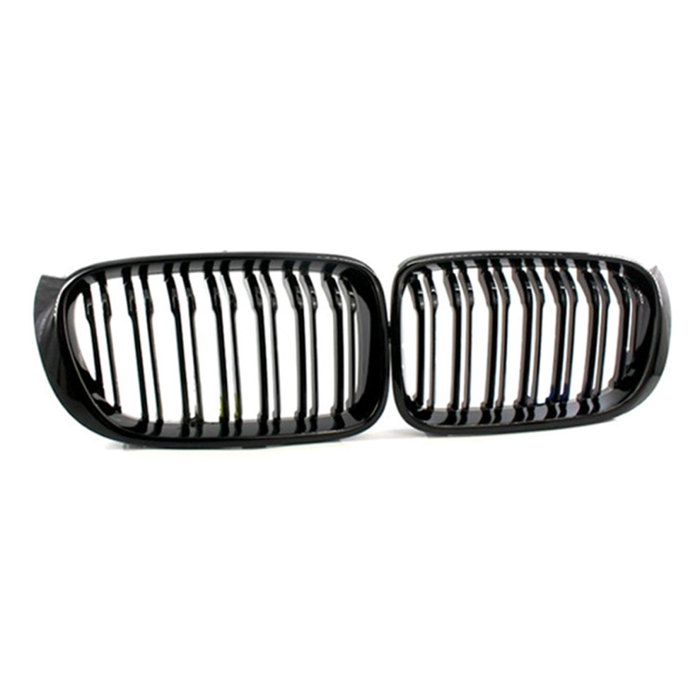 Front Kidney Grill For X3 F25 2015-2017 X4 F26 2015-2018 Double Slats Gloss 51117338571 51117338572 Black 4852867478937