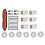21 Pcs for M40S/OV31CN Sweeping Machine Accessories Main Side Brush Mop Filter Dust Bags 4