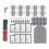 Main Brush Side High Efficiency Filter Mop Cloth Accessories for Saros 10/ S9 MaxV Ultra Sweeper 2