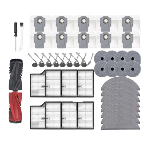 Main Brush Side High Efficiency Filter Mop Cloth Accessories for Saros 10/ S9 MaxV Ultra Sweeper 1