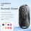 Wireless Bluetooth-Compatible Remote Control Button Controller Self-Timer Camera Stick Shutter Release Phone White 6