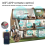 WiFi+433MHz Switch Smart Home Automation Relay Module Wireless Remote Control Supports APP Voice Black 4