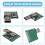 Emmc-Isp Flying Line Unlock Artifact Mobile Phone Brush Au6438Bs Card Reader Repair Flash Machine 10