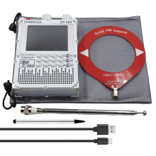 Radio DP-666 ad alta sensibilità TEF6686 a banda intera FM AM LW MW SW a onde corte ESP32 RDS Schermo touch IPS da 2,8 pollici Bianco