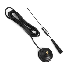 27MHz CB Radio Antenna Mag1345 PL259 Connector with Magnet Base and 4 Meters Feeder Cable Center for Band