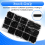 Kit de 600 espaciadores de nailon - M3 macho-hembra, separador hexagonal, tornillo roscado para placa base PCB 5