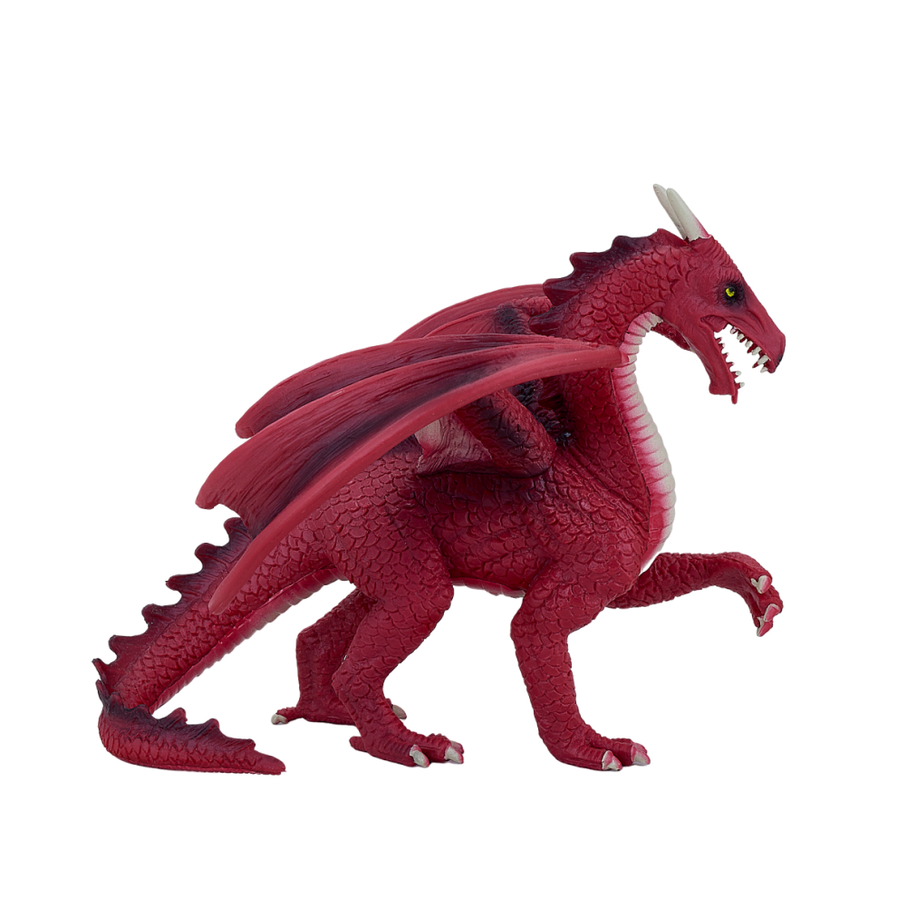 Mojofun Red Dragon Toy ÃÂ Fantasy Mythical Creature Figure