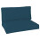 Outsunny Premium Black Cushion Set - Comfort & Durability for Relaxing Seating 1
