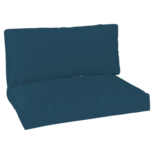 Outsunny Premium Black Cushion Set - Comfort & Durability for Relaxing Seating