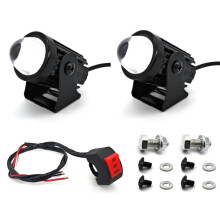 laser LED front lights motorbike, scooter, quad, ATV 2 pcs