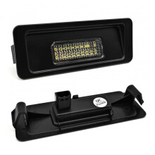 2 LED-Nummernschildleuchten kompatibel mit Volvo S90, C30, V40 - 650lm Off-Road