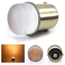 2 Stück P21W LED-Glühbirne R5W, R10W, BA15S 12-18V CANBUS orange 900lm Off-Road
