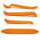 Set for dismantling car plastics, extractors 4 pieces 1