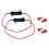 2 pcs Resistor - CAN error decoder 50W 8 Ohm 12V 1