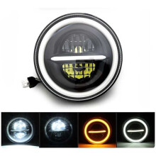 Koplamp 7" Full LED Q 1 stuk