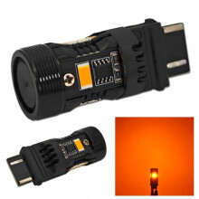 2 pcs P27W LED bulb 12V no fault orange
