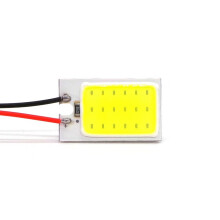 2 Stück 26mmx16mm COB LED-Paneel 12V T10, SV8.5, T4W 350lm weiß Off-Road