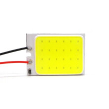 2pcs 36mmx26mm COB LED panel 12V T10, SV8.5, T4W 450lm